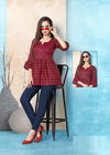 Mayra Mansha Fancy rayon Ethnic Wear Wholesale Short Top Collection